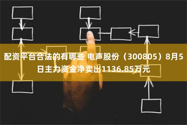 配资平台合法的有哪些 电声股份（300805）8月5日主力资金净卖出1136.85万元