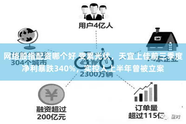 网络股指配资哪个好 受累光伏，天宜上佳前三季度净利暴跌340%，实控人上半年曾被立案