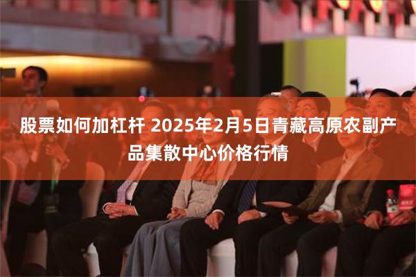 股票如何加杠杆 2025年2月5日青藏高原农副产品集散中心价格行情